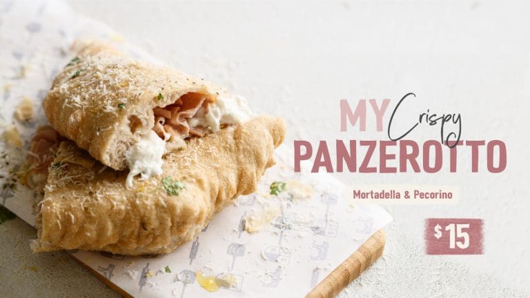 My Crispy Panzerotto Mortadella & Percorino