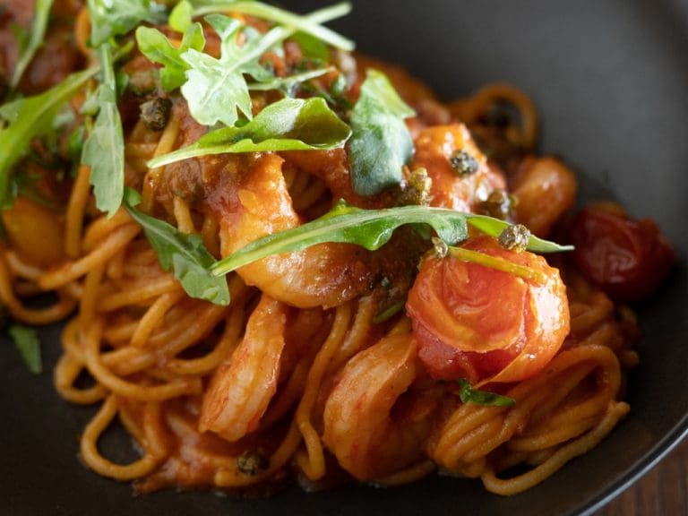 Spaghetti Gamberi 10 most popular Italian pasta dishes in Italy
