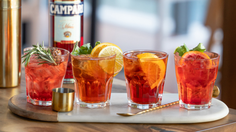 Italian Negroni Cocktail