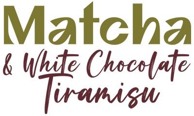 Matcha Tiramisu