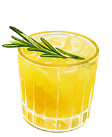 Spiced Pineapple & Rum Sour
